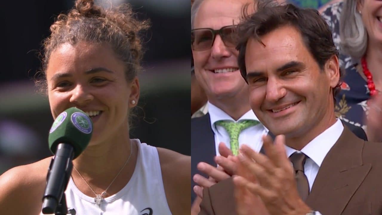 Paolini ai quarti di Wimbledon poi la confessione a Federer: "Non riuscivo a non pensarci"