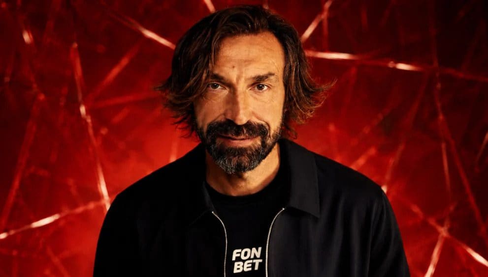 Andrea Pirlo è global ambassador di Fonbet dall'ottobre 2025