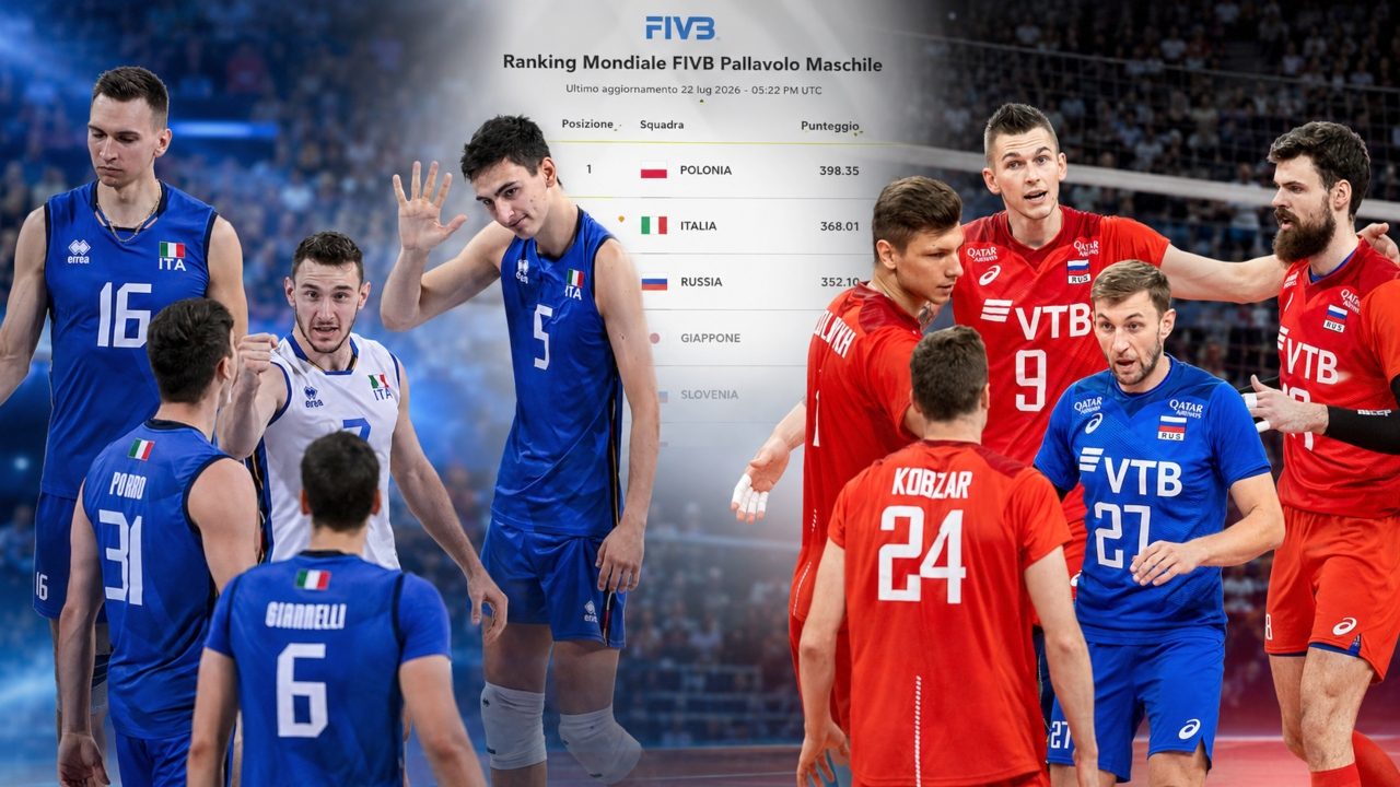 Il surreale rientro della Russia nel volley mondiale: non gioca da 5 anni, è 3ª a un soffio dall'Italia