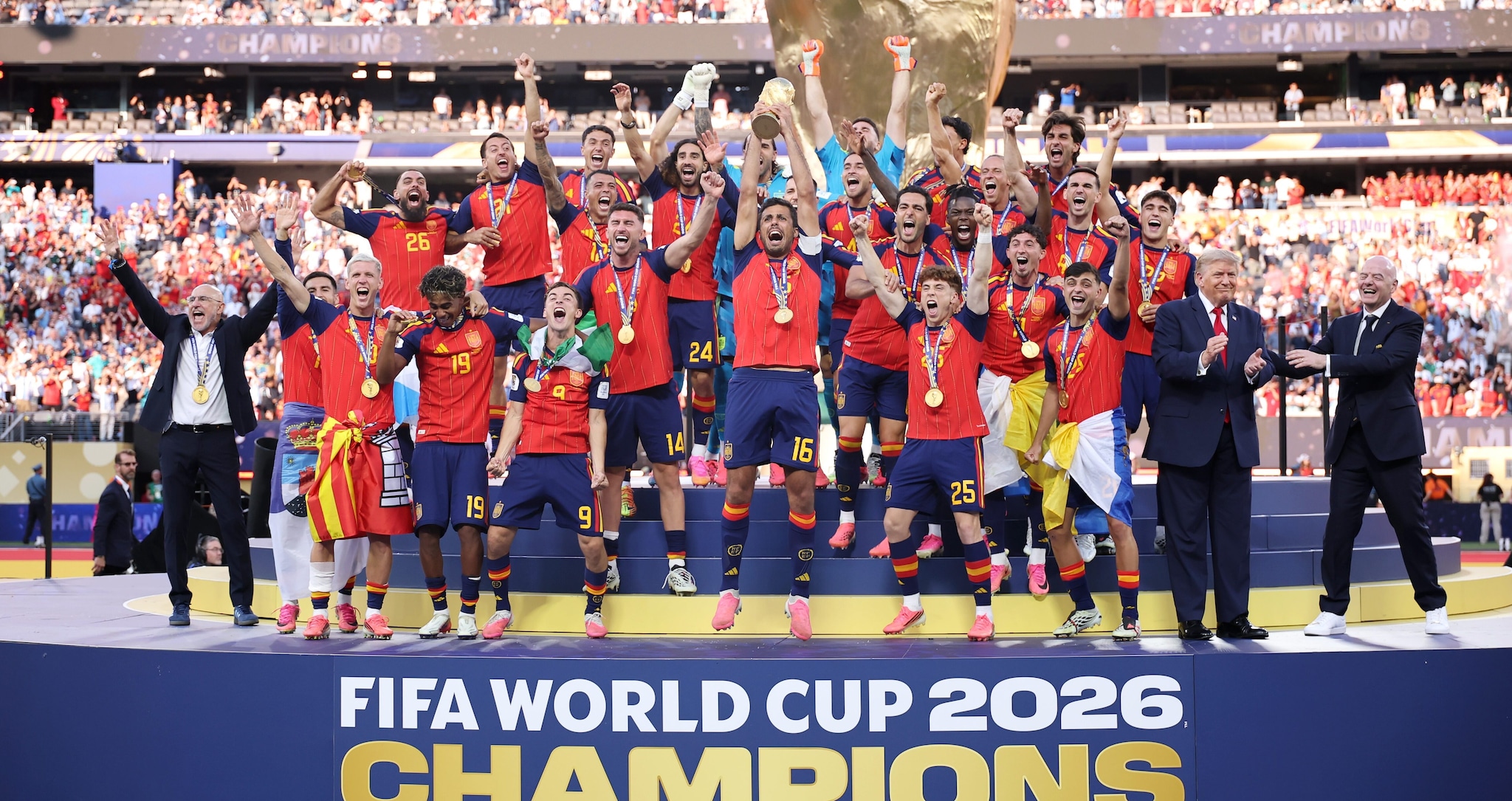 Due partite della Spagna ai Mondiali 2026 sono sotto osservazione dopo scommesse milionarie sospette