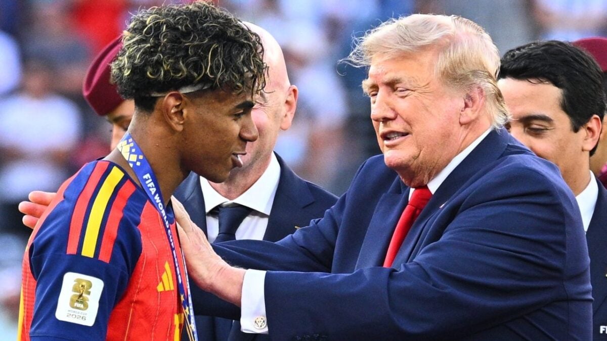 Trump e Lamine Yamal.