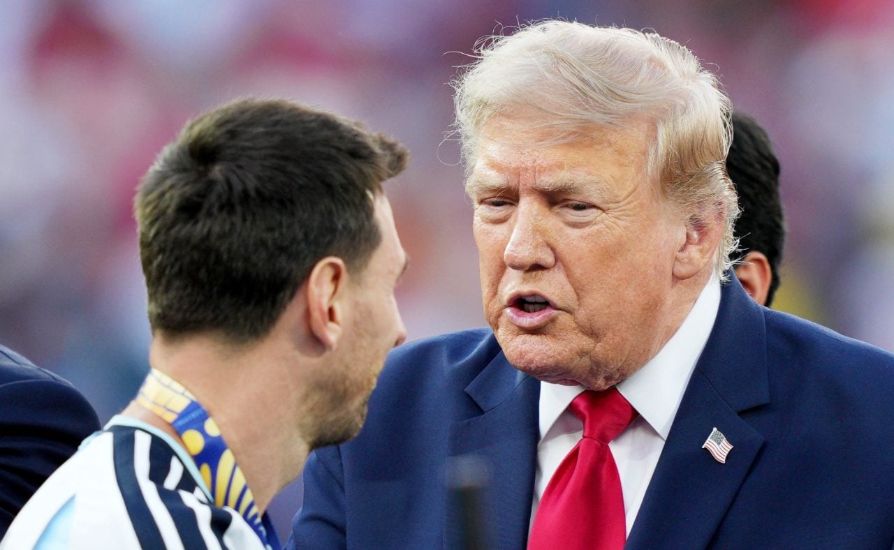 Trump e Messi.