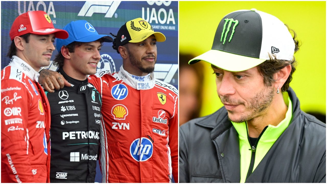 Valentino Rossi sceglie tra Kimi Antonelli e la Ferrari: rompe il tabù sulla sfida F1 che divide l'Italia