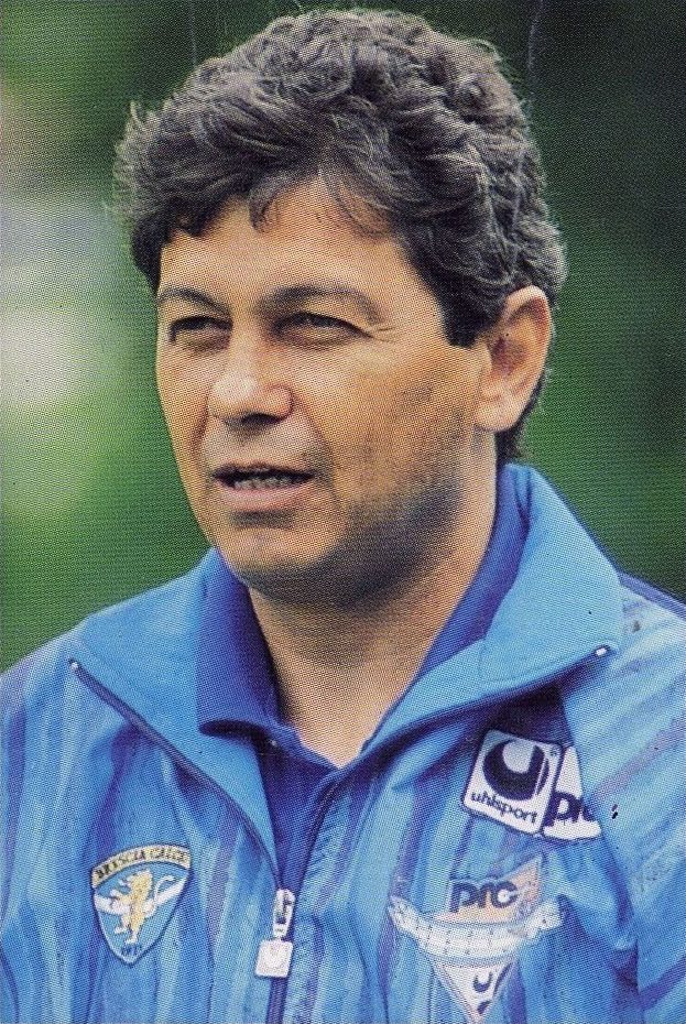 Mircea Lucescu ai tempi del Brescia Calcio.