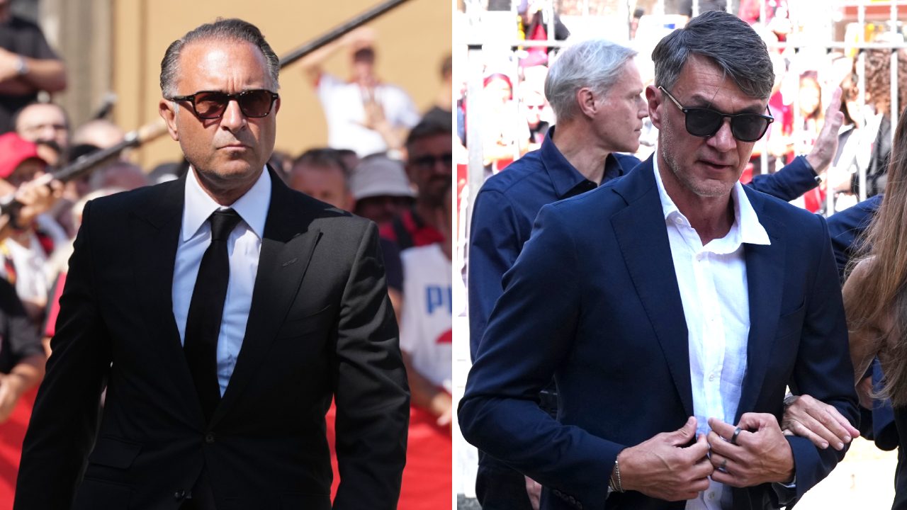 Funerali Franco Baresi, i tifosi del Milan si schierano: acclamato Maldini, fischi alla dirigenza