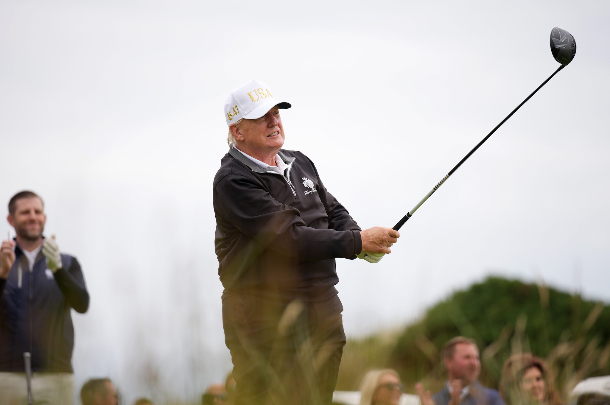 Quando non è impegnato nelle attività presidenziali, Donald Trump gioca sempre a golf