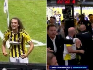 Guendouzi protagonista di una rissa dopo Lione-Fenerbahce