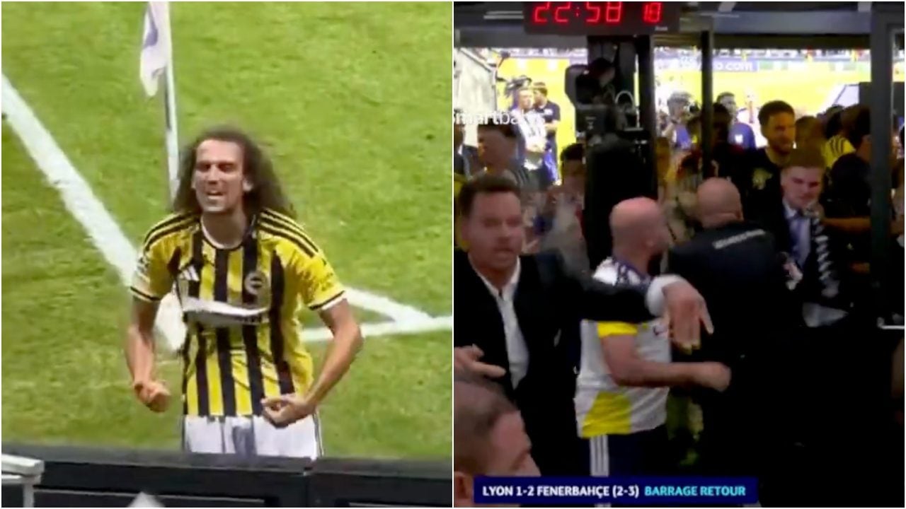 Guendouzi scatena una maxi rissa dopo Lione-Fenerbahce: volano pugni nel tunnel degli spogliatoi