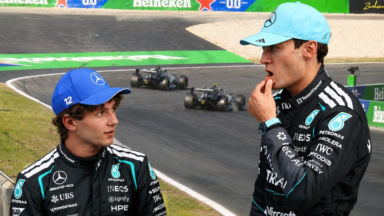 Russell non capisce l'ordine Mercedes per far passare Antonelli a Zandvoort: Wolff svela la regola interna