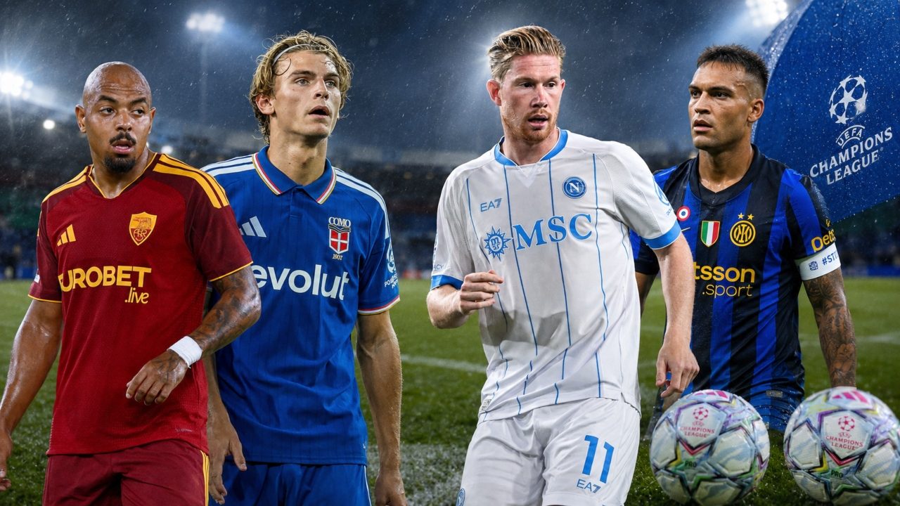 Sorteggi Champions, le avversarie di Inter, Roma, Napoli e Como: quando esce il calendario