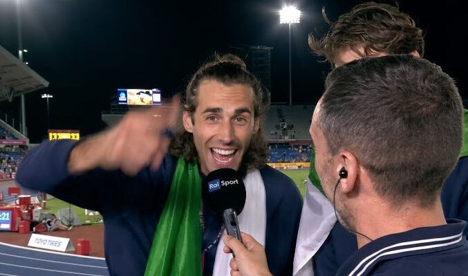 A Tamberi scappa una parolaccia dopo l'oro agli Europei: "Non mollate mai, caz..! Si può dire?"