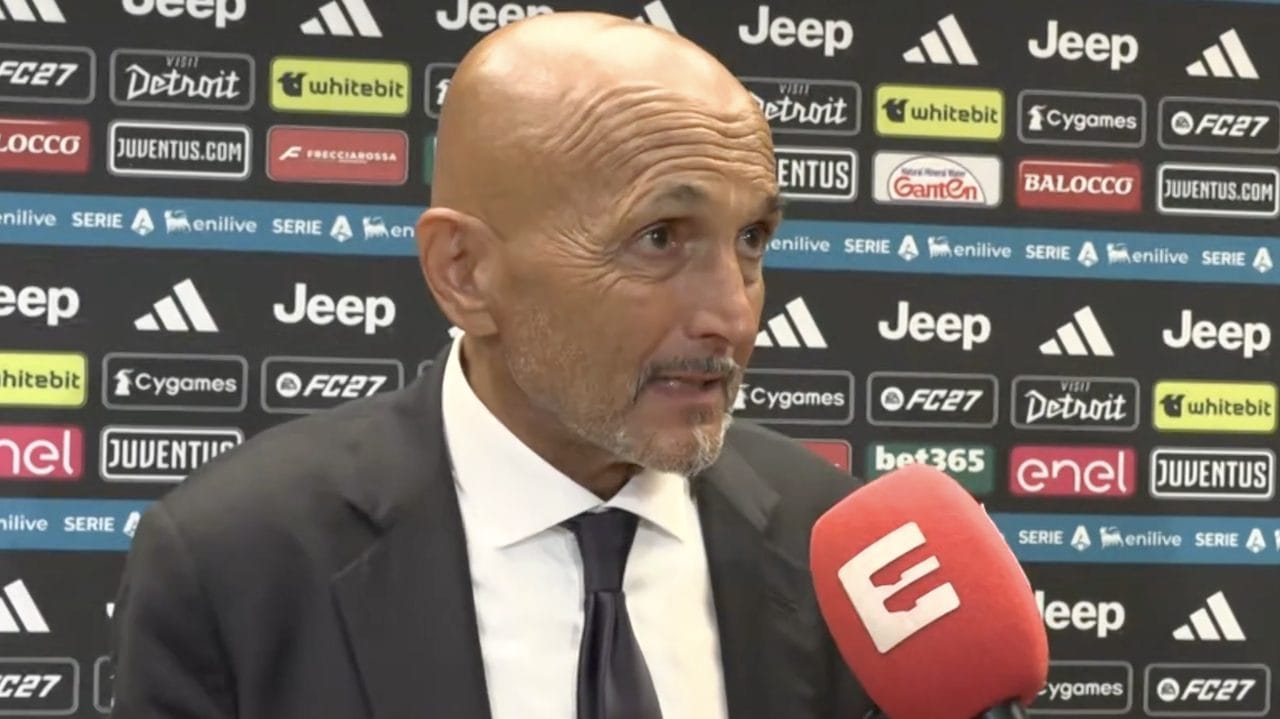 Luciano Spalletti in difficoltà per la domanda su Milik: "Hai ragione, mi sono penalizzato da solo"