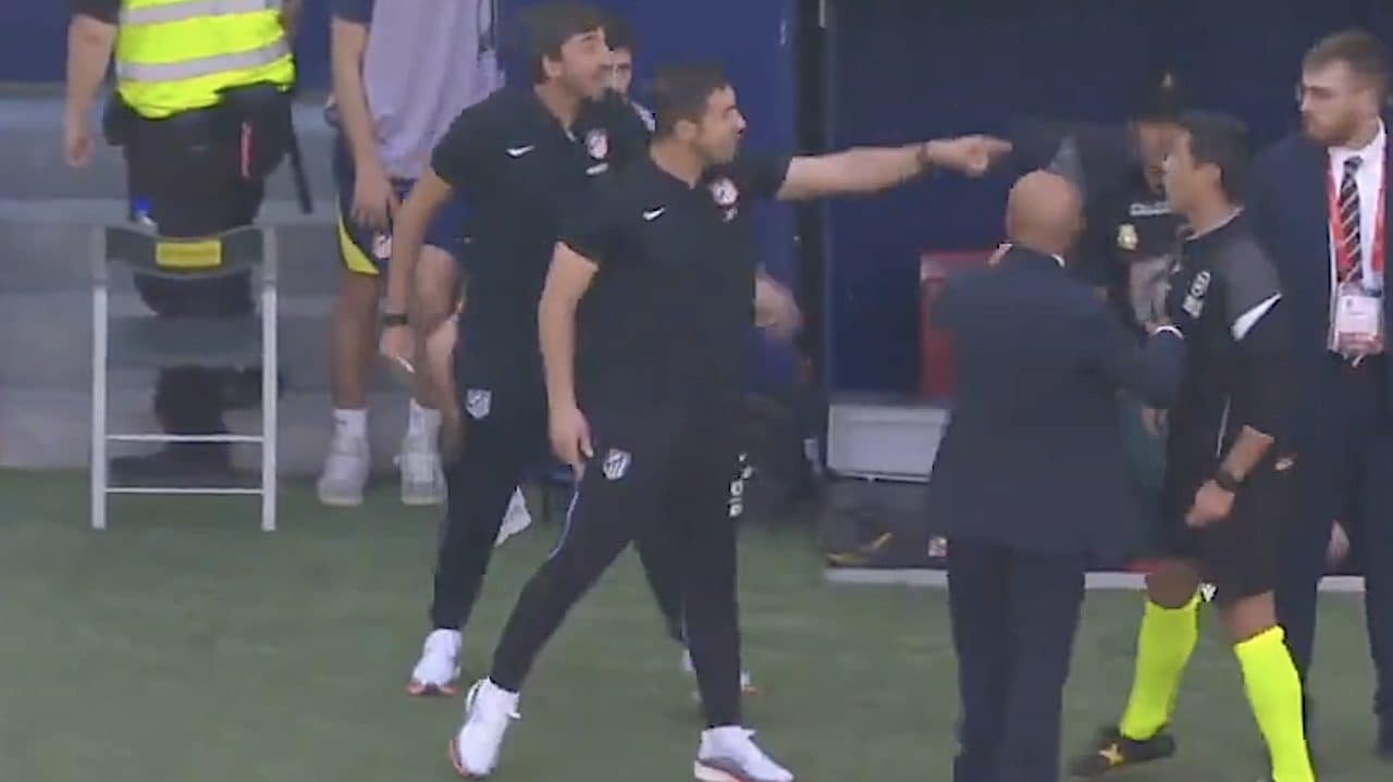 Gabi fa un gesto osceno, Rudiger incontenibile: è il brutto di Atletico-Real Madrid