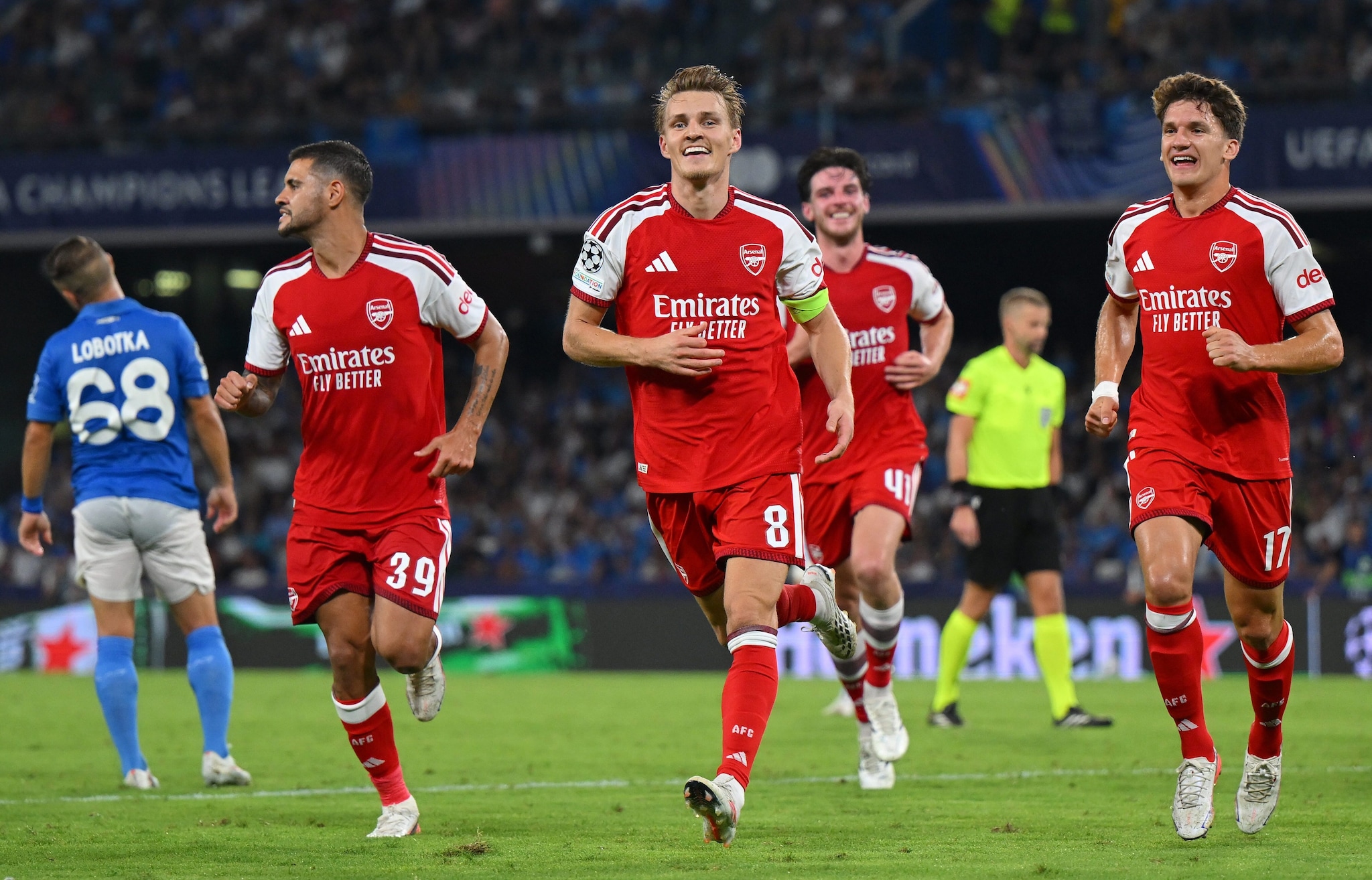 Il Napoli perde con l'Arsenal in Champions ma può essere contento. E no, non è folle pensarlo