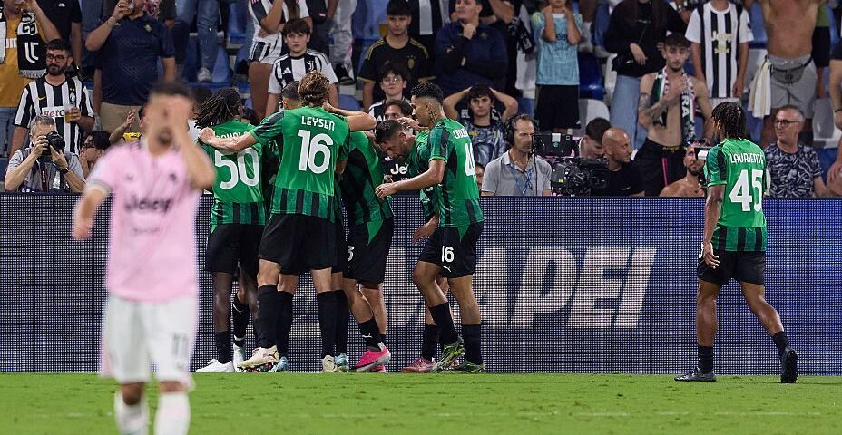 Sassuolo-Juventus 3-2, risultato finale della partita di Serie A: Adzic colpisce al 94°, gli highlights