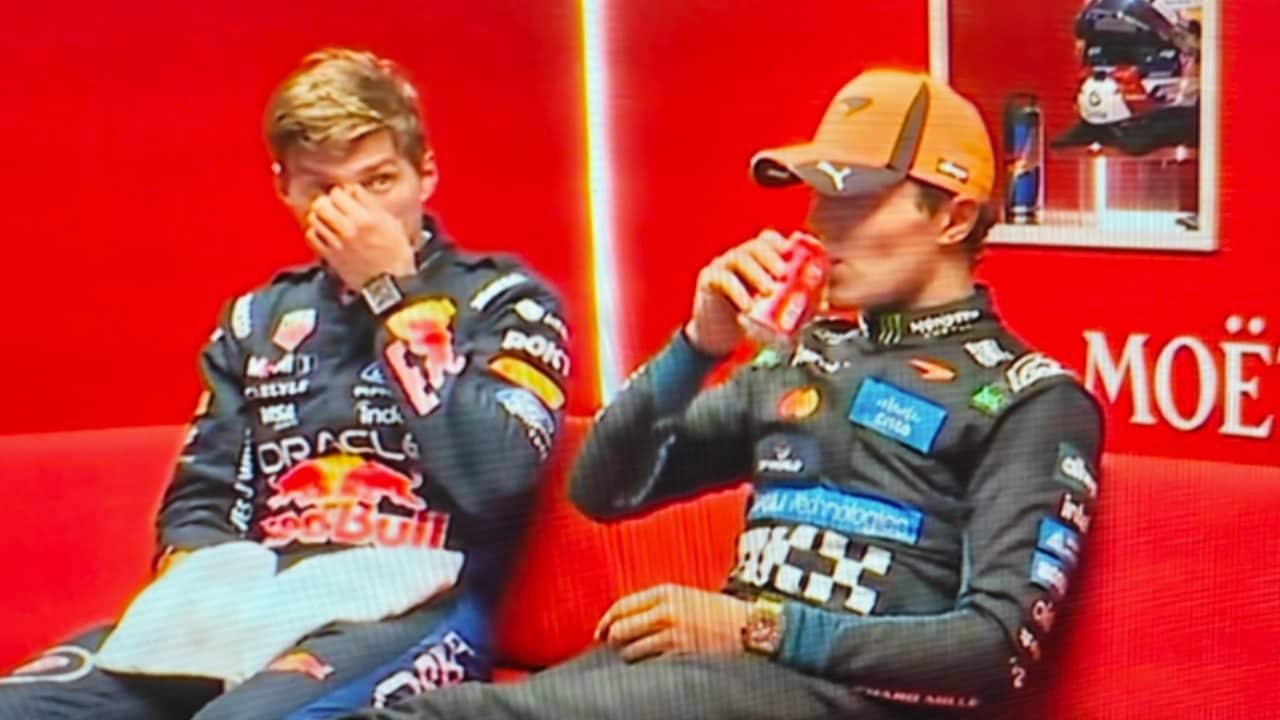 Lando Norris rimproverato per una Coca-Cola: “Ho appena finito una gara. Bevo quello che voglio”