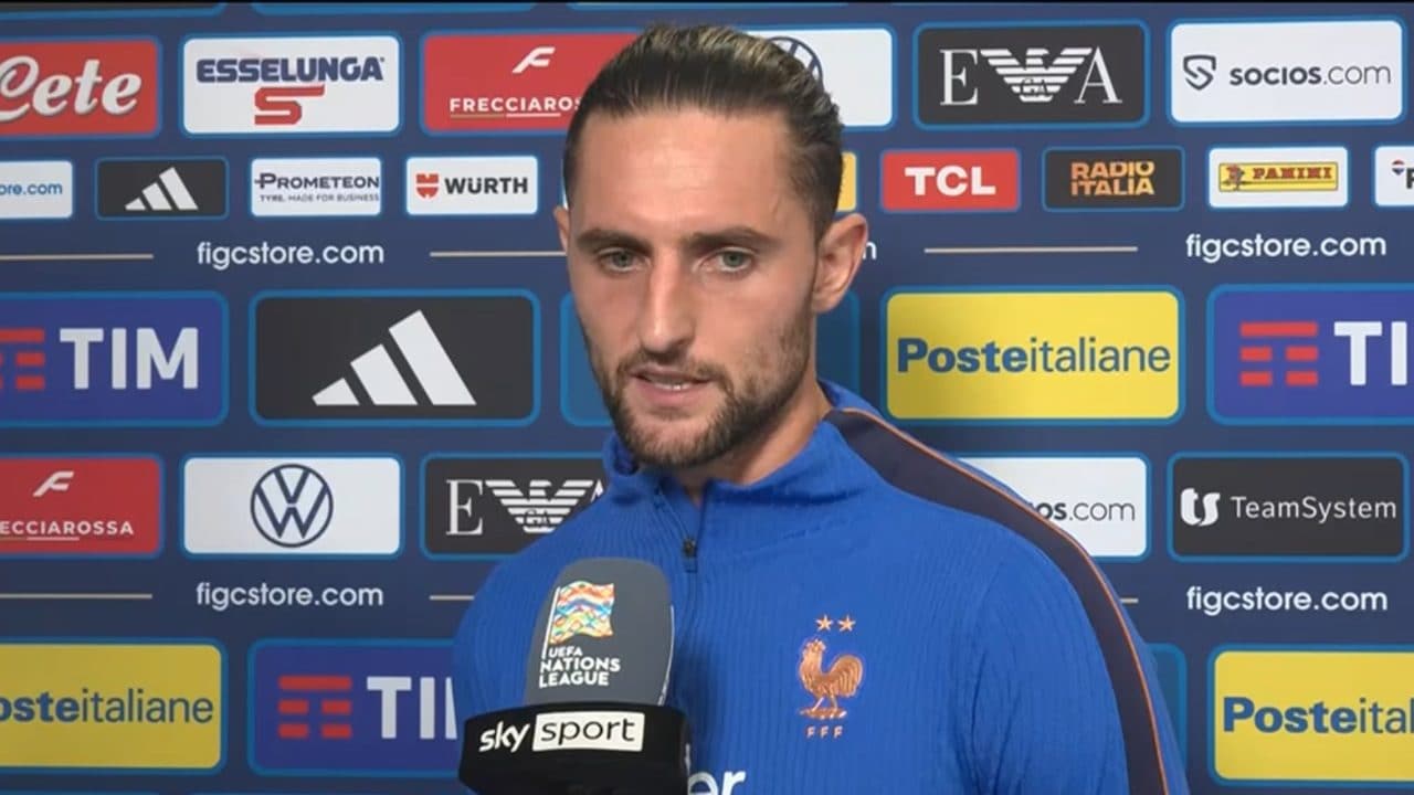 Rabiot non è convinto dopo Francia-Italia: "Abbiamo dominato. Zidane ce l'ha detto negli spogliatoi"