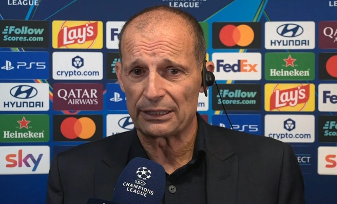 Allegri sbotta dopo il 3-1 del Napoli a Villarreal: "Oggi sembra quasi una vergogna saper difendere"