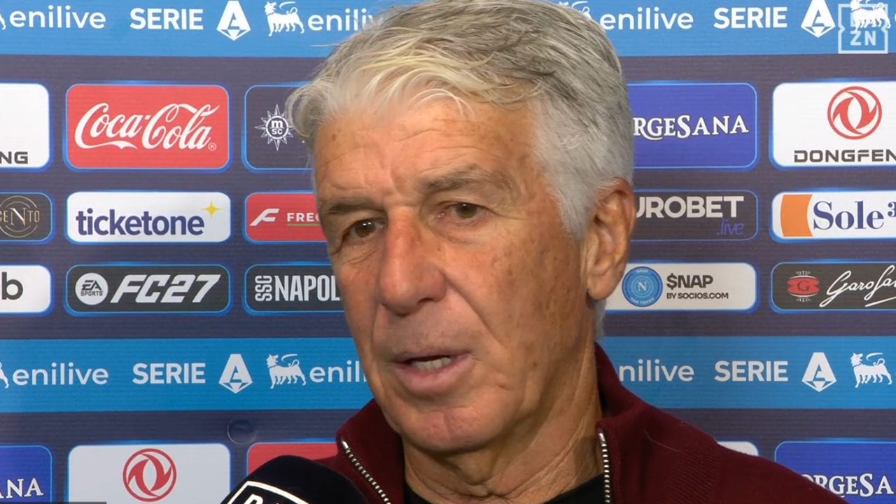 Gasperini si rammarica per il pareggio della Roma: "Abbiamo la sensazione di aver perso due punti"