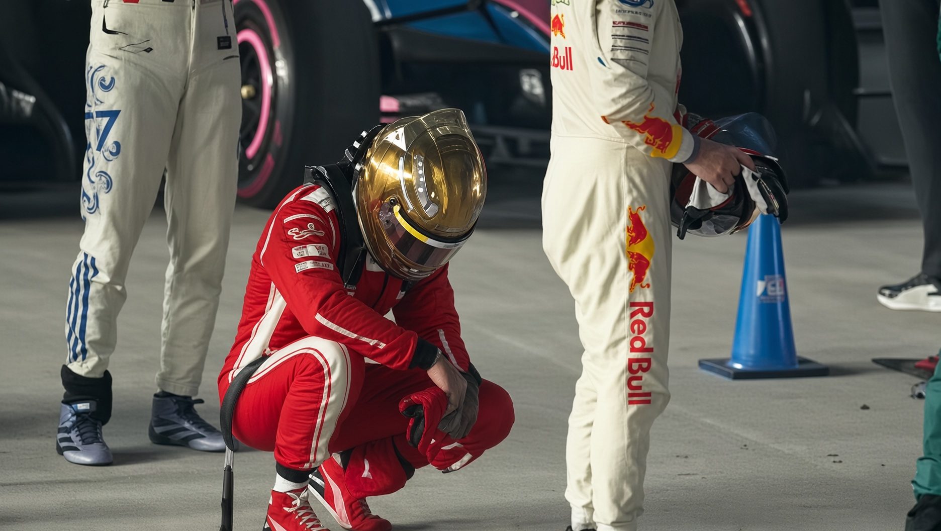 Lewis Hamilton si sente male dopo la gara di Singapore, viene visitato dal team medico: la FIA lo esenta per il post-GP