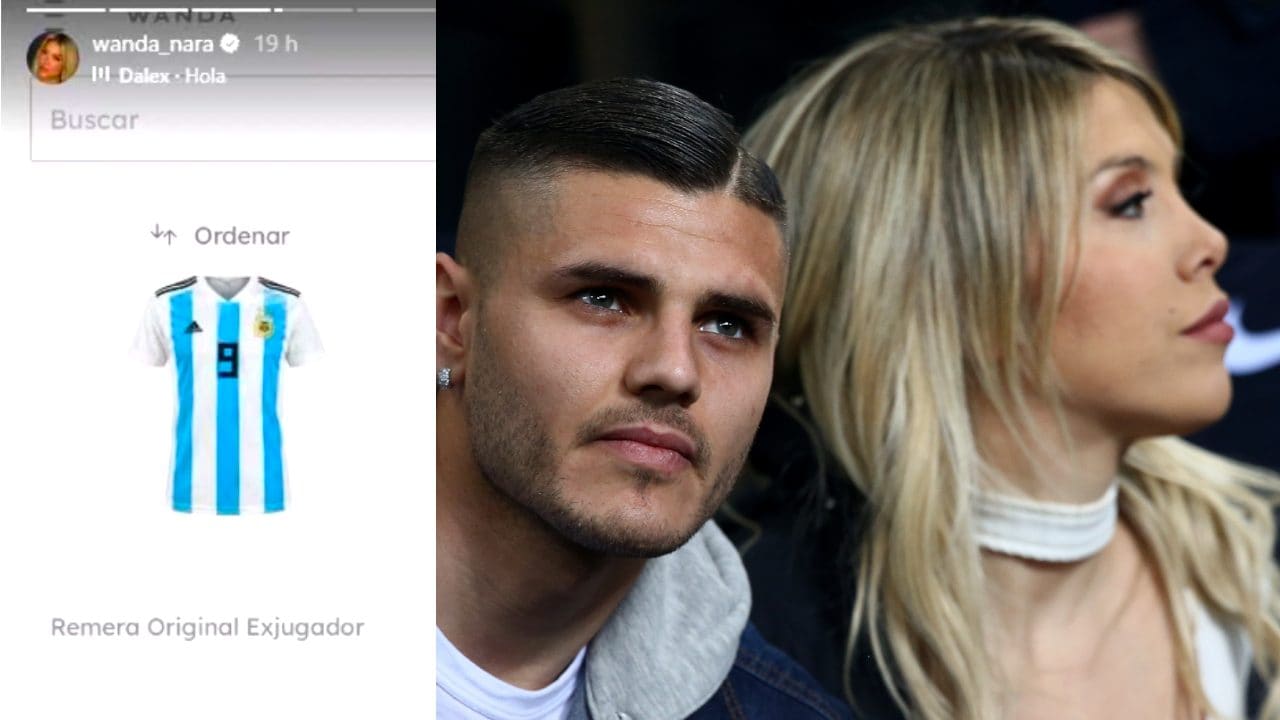Wanda Nara vende online la maglia di Mauro Icardi a 12 euro: "Originale, di ex giocatore"