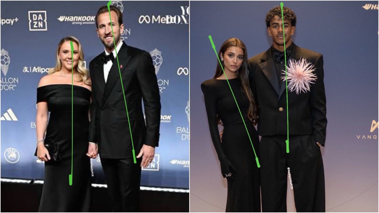La ridicola teoria della linea verde su Kane e la moglie e su Yamal e la fidanzata: perché è un'idiozia