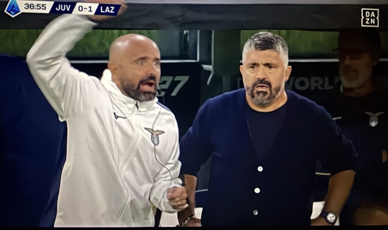 La giocata che ha messo più in difficoltà la Juve contro la Lazio: l'idea di Gattuso e Riccio era chiara