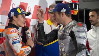 Marc Marquez e Jack Miller discutono nel paddock della MotoGP: lo spagnolo ha raccontato perché in passato odiava il pilota australiano.