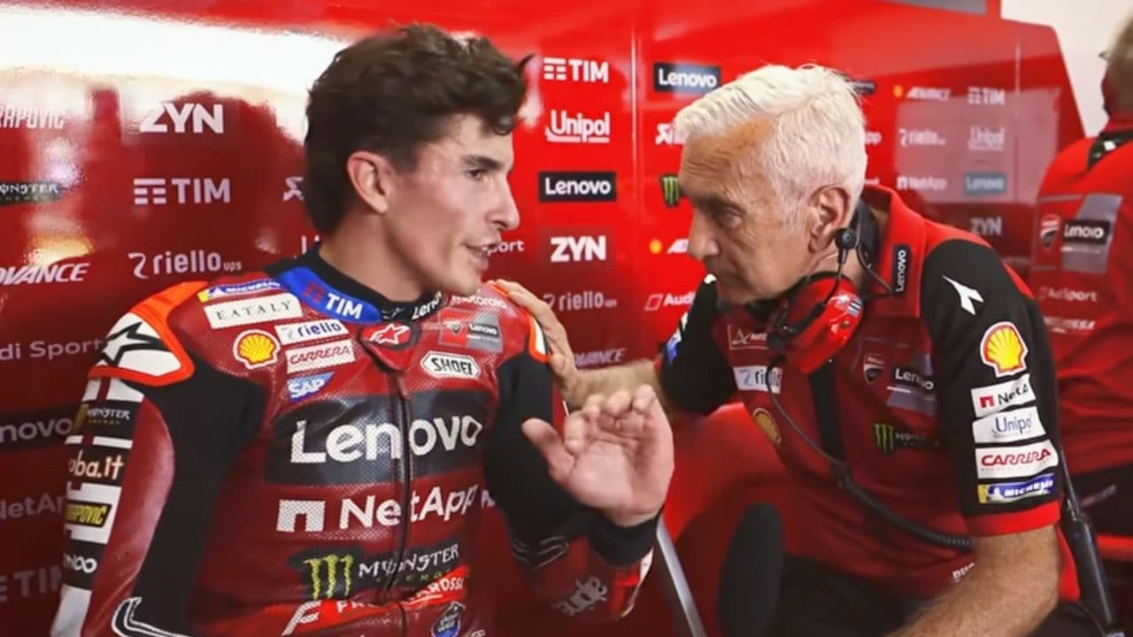 Marc Marquez si prende la colpa dei problemi Ducati davanti a Tardozzi: "Sono io, non è la moto"