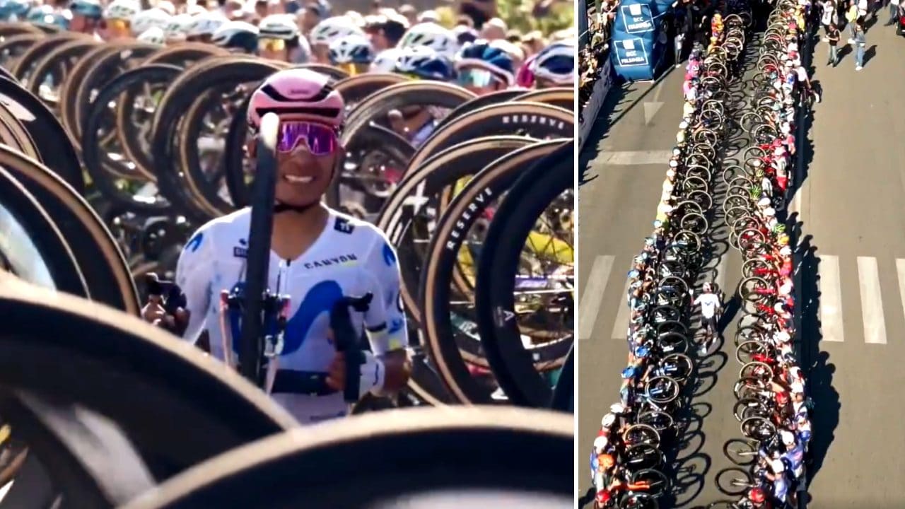 Nairo Quintana si ritira dal ciclismo, l'omaggio al Giro d'Emilia: ruote al cielo nel "pasillo" d'onore