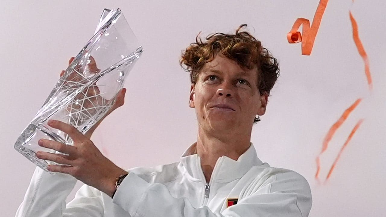 Sinner resterà numero 2 dopo aver giocato solo nove tornei, con una percentuale di vittorie mostruosa