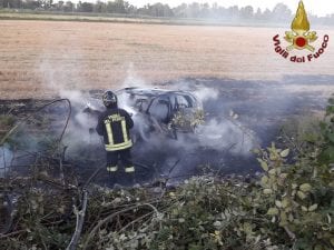 Incidente sull’Aurelia, due morti e un ferito – foto vigili del fuoco