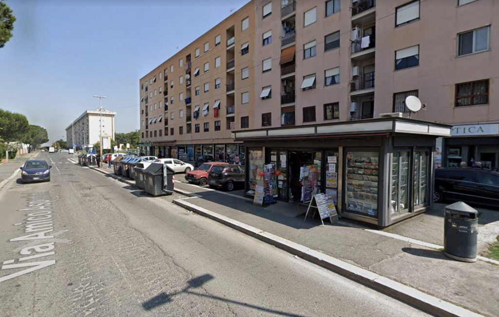 Il luogo della sparatoria