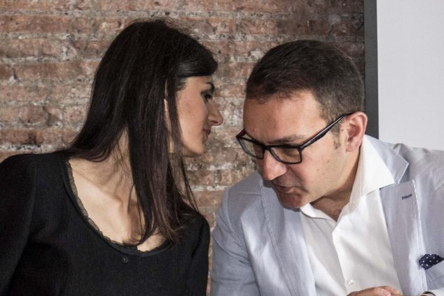 Andrea Coia, Virginia Raggi (foto 2018)