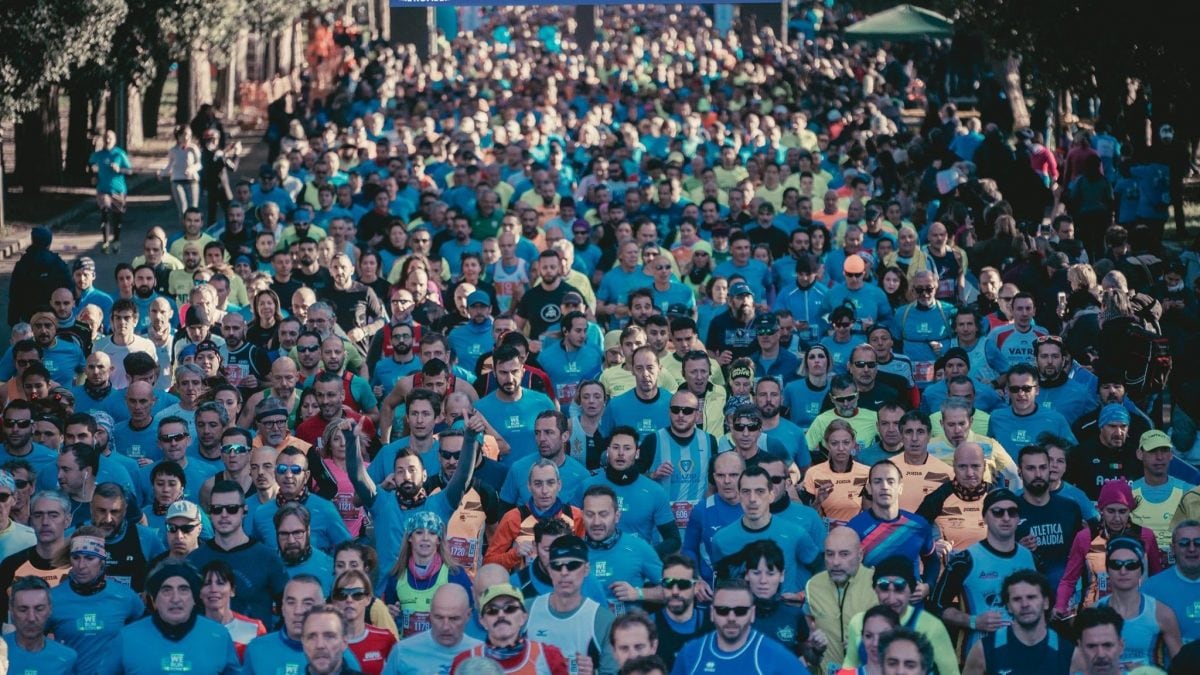 Foto dalla pagina Facebook "We Run Rome" di una delle passati edizioni della competizione