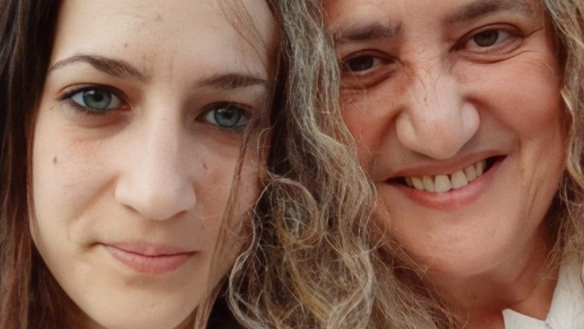 Elena Aubry e sua mamma Graziella Viviano.