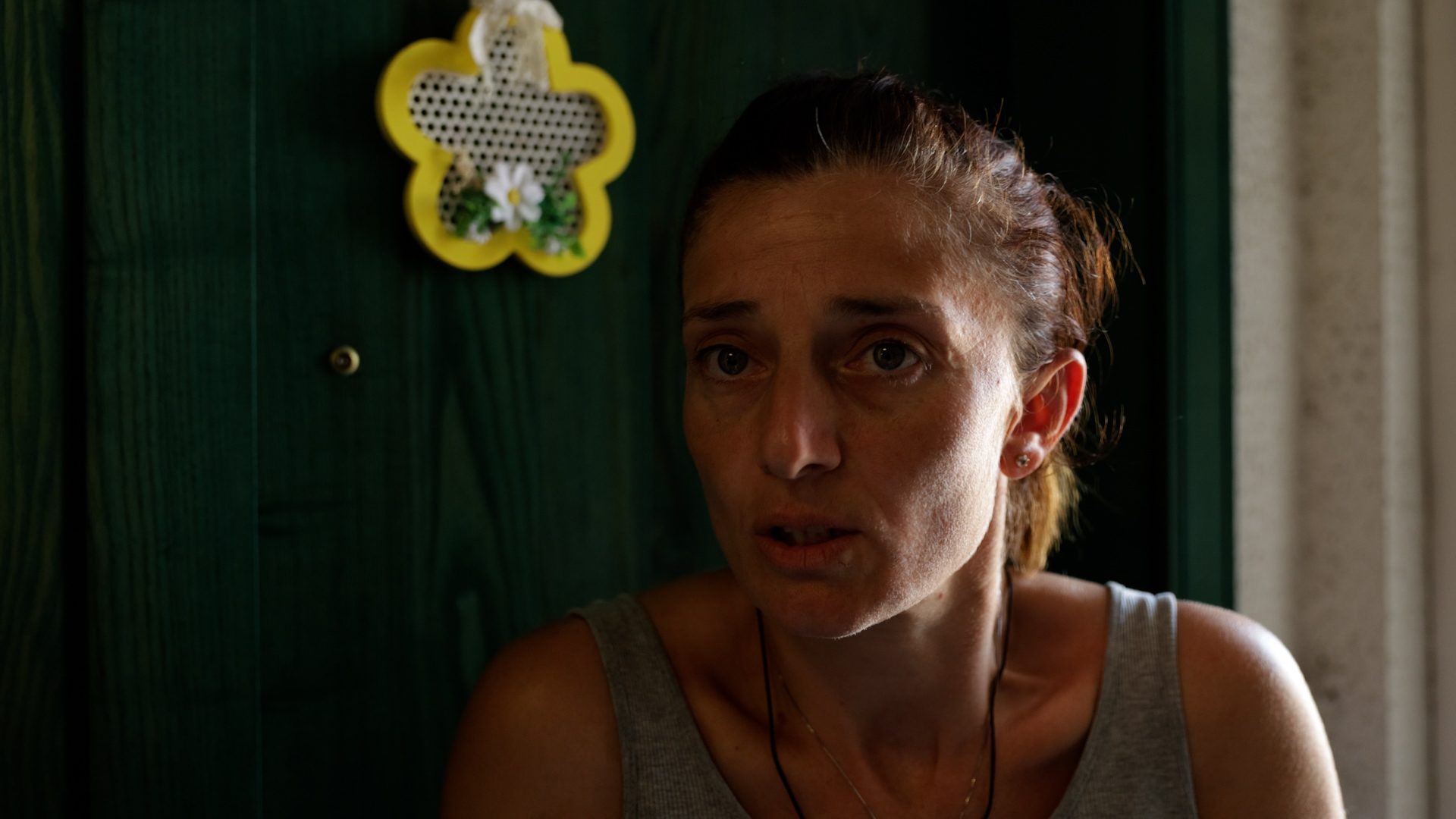 Lali Orbeladze, una delle inquiline presenti al momento dell’esplosione.