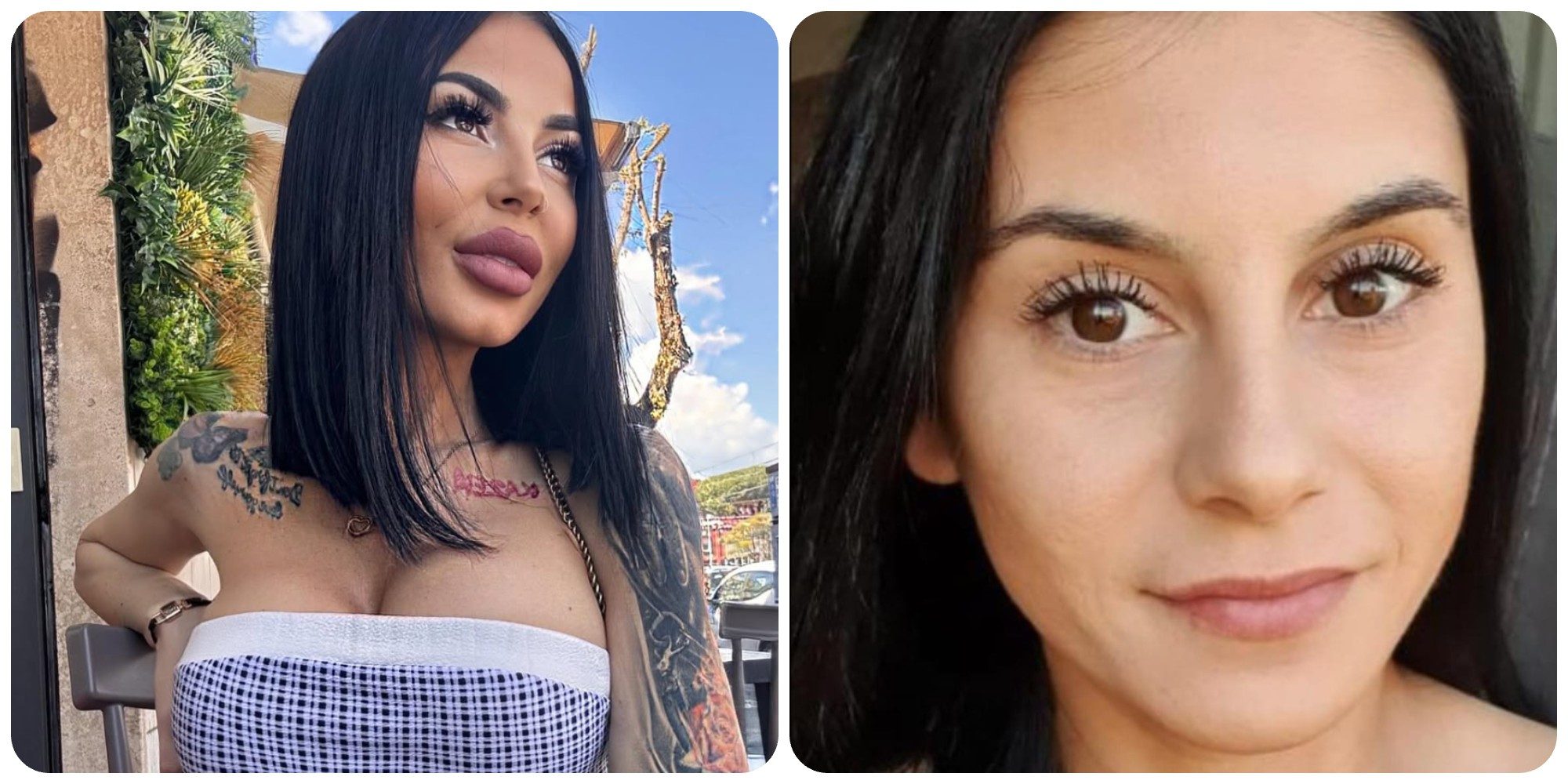 Denisa Paun a sinistra e Ana Andrei a destra.