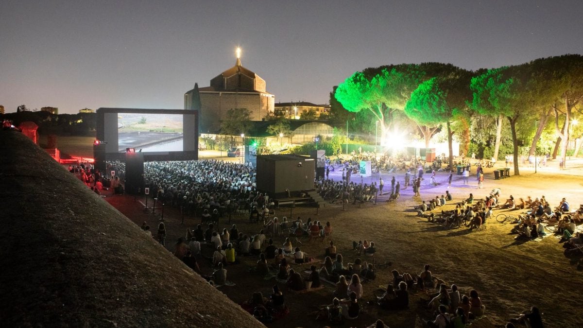 Il cinema all’aperto al Parco degli Acquedotti