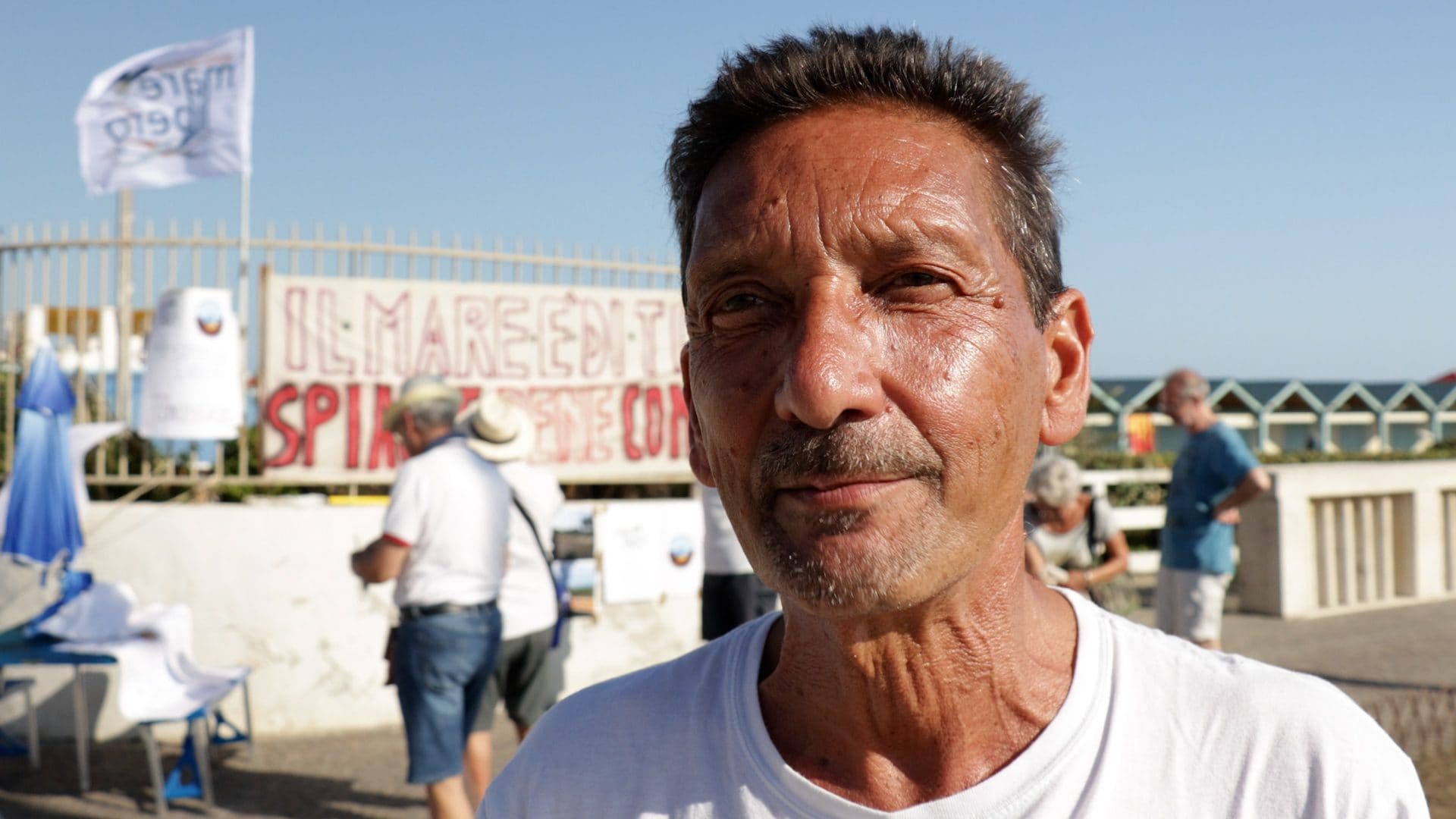 Danilo Ruggiero dell’associazione Mare Libero