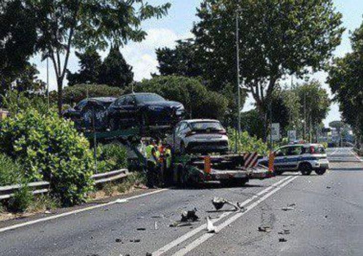 L’incidente in via del Mare