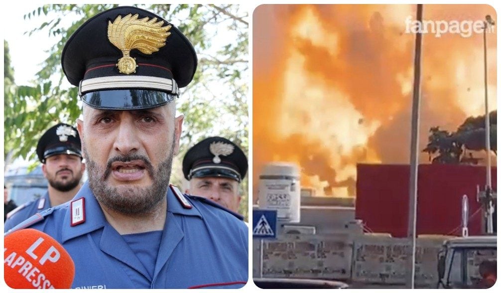 Roma, carabiniere eroe salva ustionato dopo esplosione del distributore: “Ambulanza era incendiata”