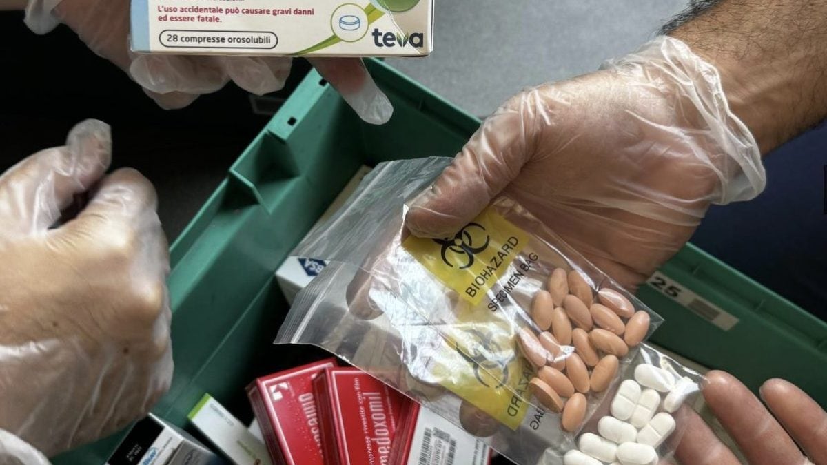 Il fentanyl sequestrato (Foto della Guardia di Finanza)