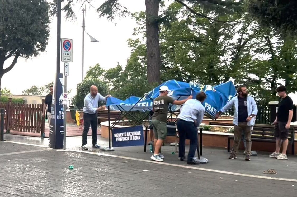 Il maltempo interrompe la Festa dei Patrioti