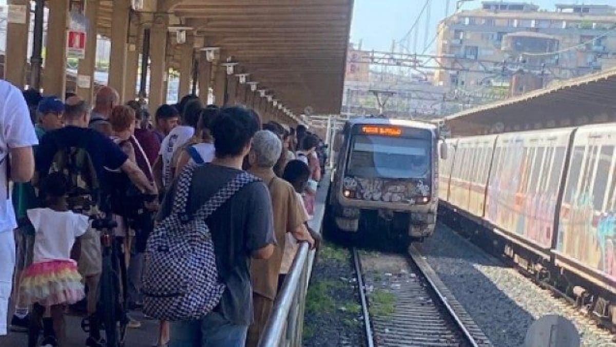 Metromare (Foto Facebook del Comitato pendolari della Roma Lido)