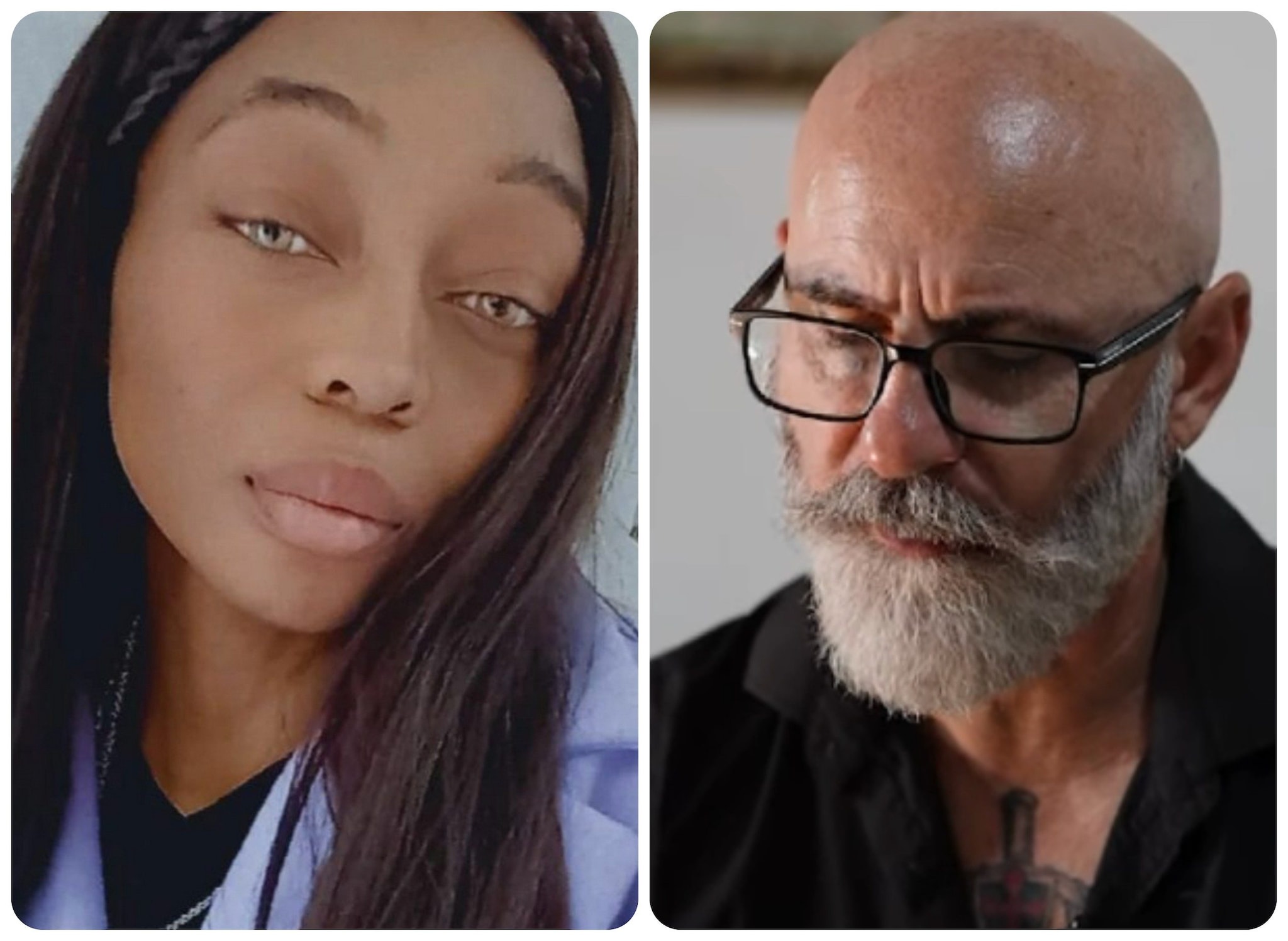 Patricia Masithela e suo cognato Fabio Pacini