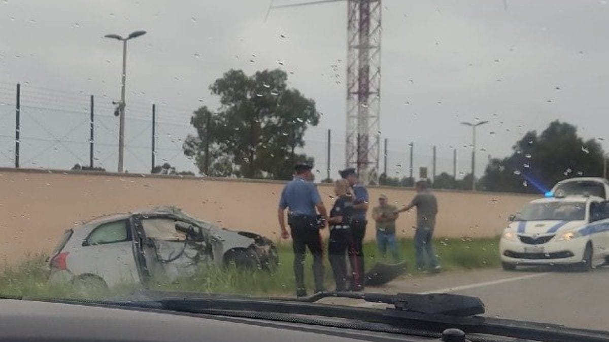 L’incidente stradale su via Aurelia