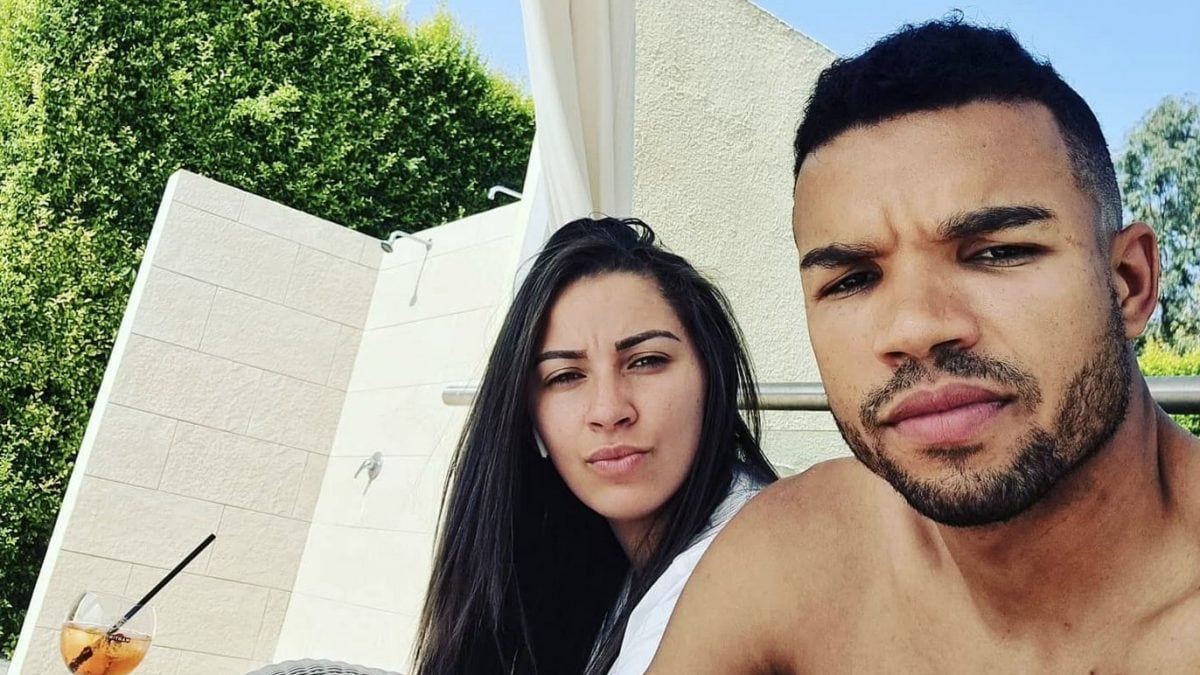 Junior Messias e sua moglie Thamyrys Reinoso De Lima