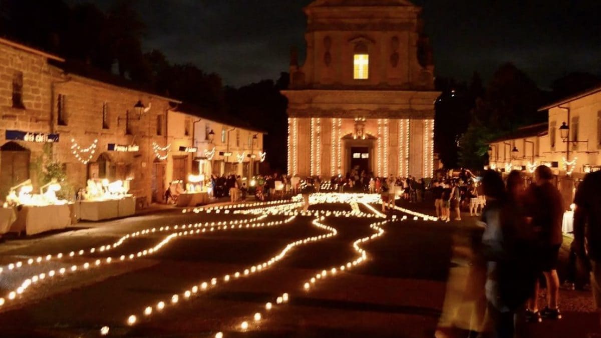 La Notte delle Candele a Vallerano