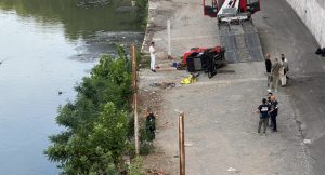 Tragedia sul lavoro sulla banchina del Tevere a Roma